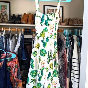 Vintage style succulent dress from Nola boutique